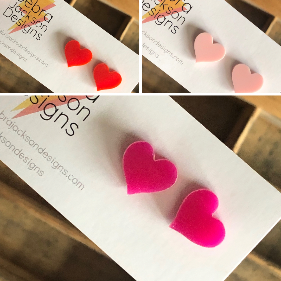 Valentine hearts (multiple colours)