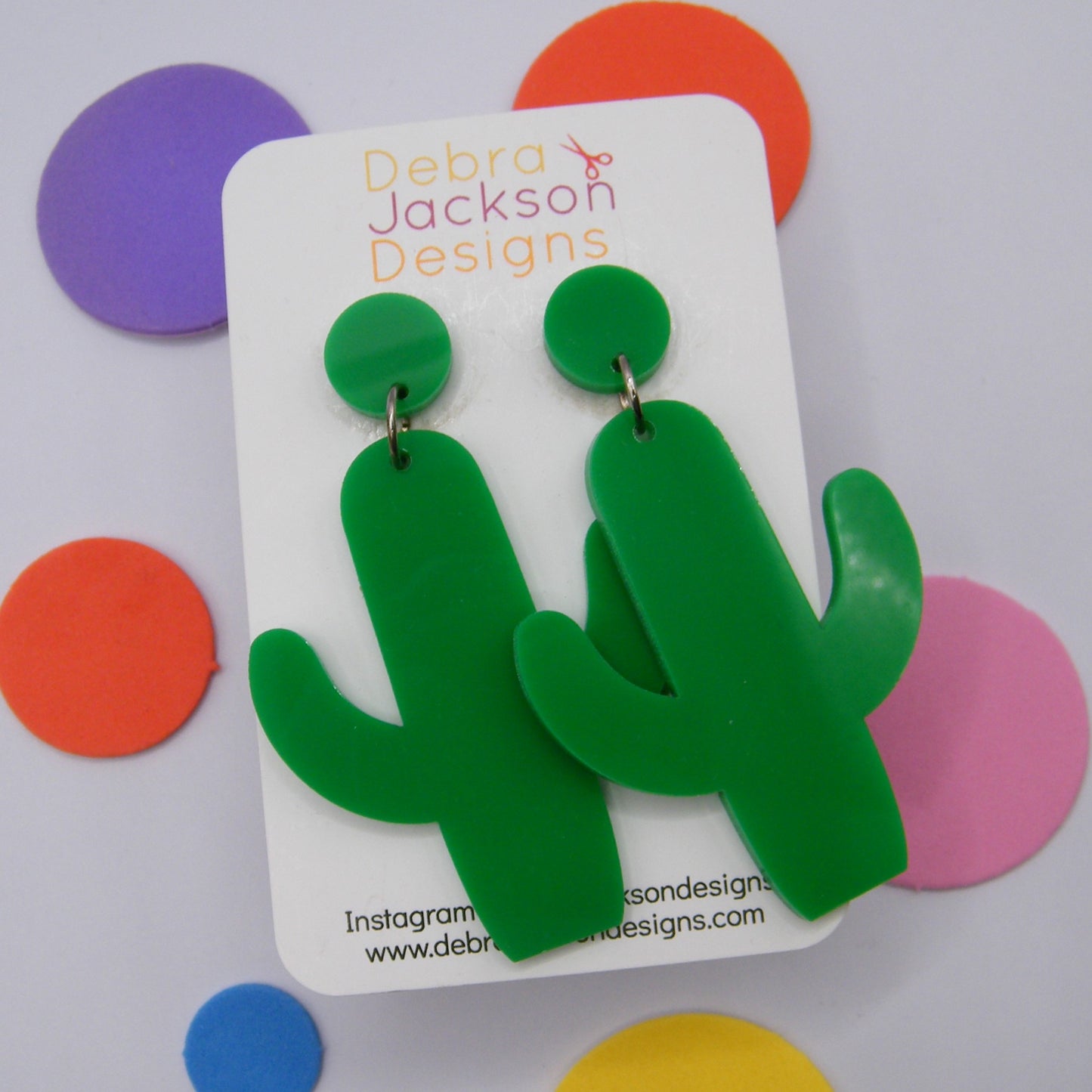 Cactus Earrings