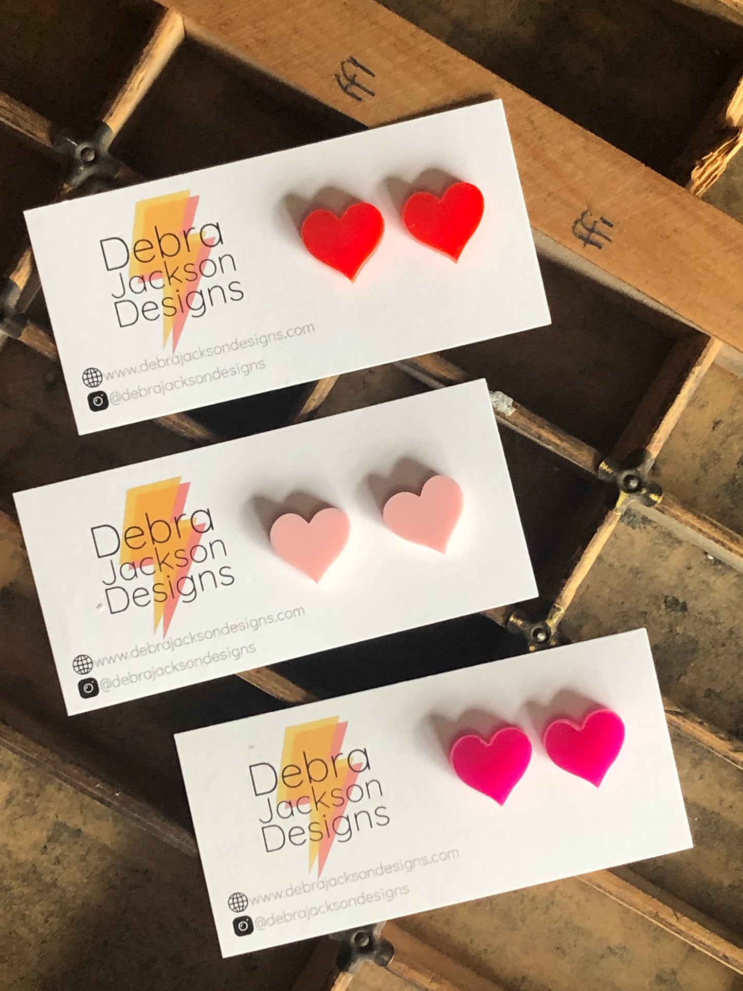 Valentine hearts (multiple colours)