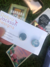 Load image into Gallery viewer, Seaglass stud earrings