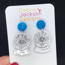 Load image into Gallery viewer, Crystal ball earrings