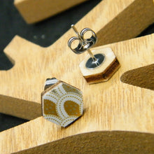 Load image into Gallery viewer, Appliqué stud earrings