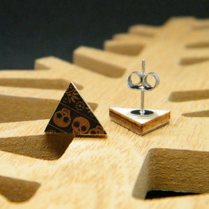 Calaveritas stud earrings