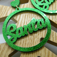 Load image into Gallery viewer, Santa earrings