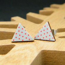 Load image into Gallery viewer, Swiss Dot stud earrings