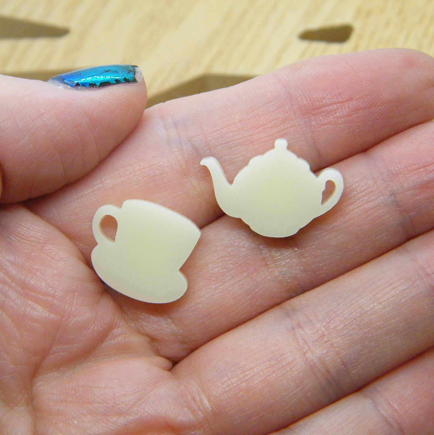 Tea party earrings