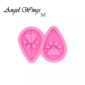 Paw teardrop mould