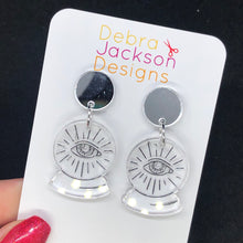 Load image into Gallery viewer, Crystal ball earrings