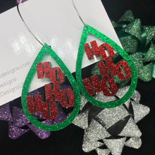 Load image into Gallery viewer, Ho Ho Ho earrings