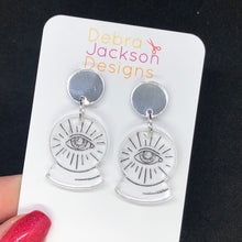 Load image into Gallery viewer, Crystal ball earrings